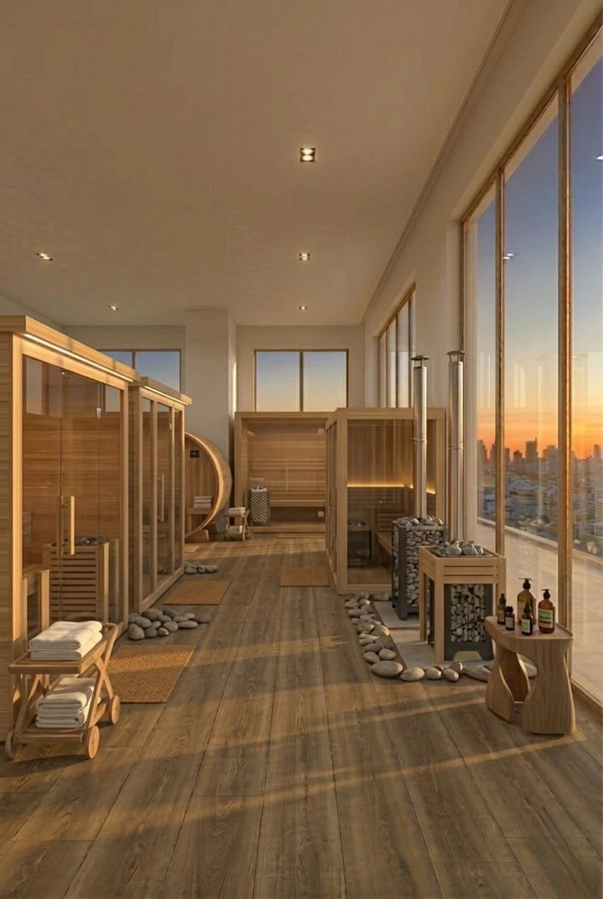 الساونا و اجهزه البخار