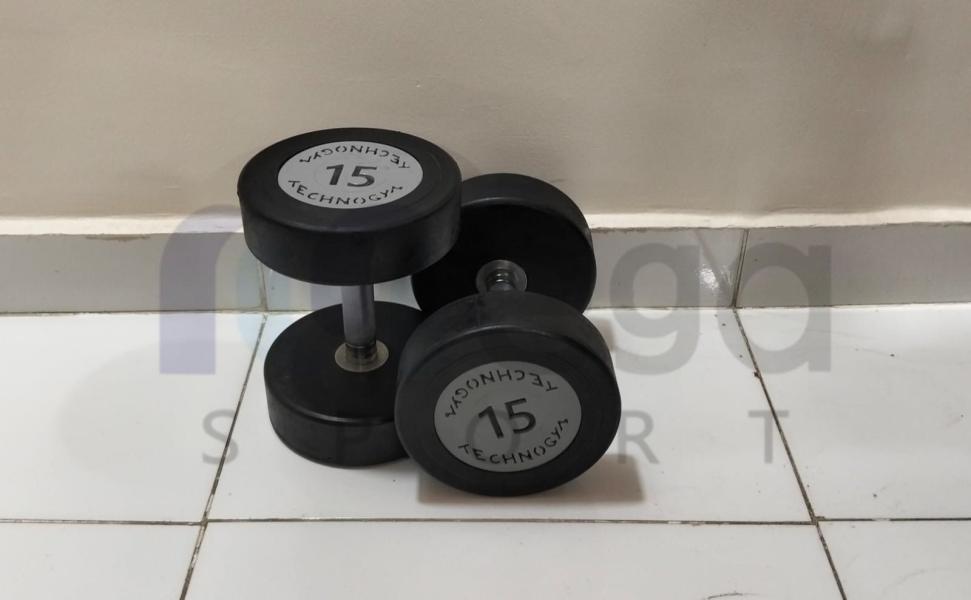 2 دامبلز كوبي تكنو 15ك - ميجا سبورت