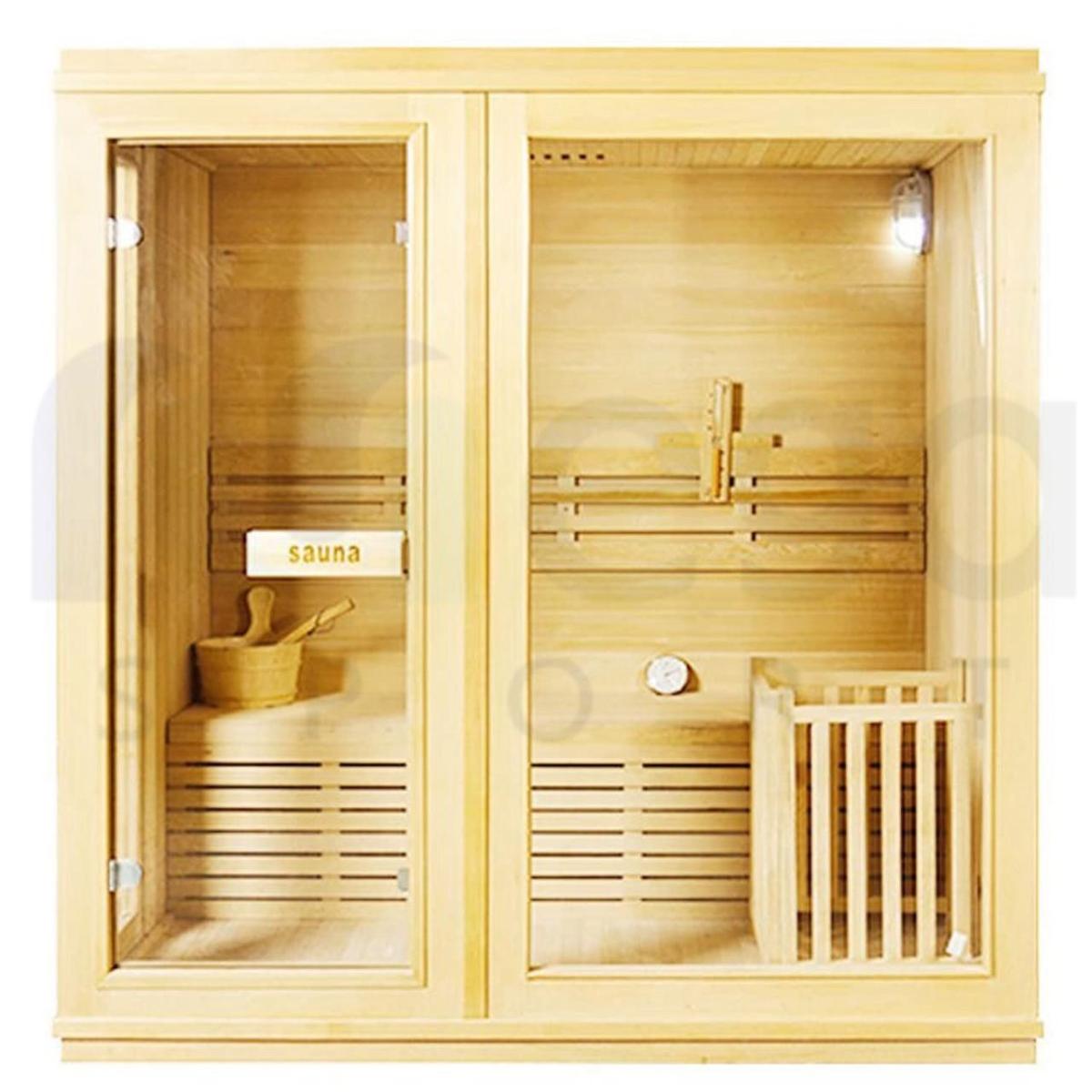 ساونا خشب بيتش باين 165*200