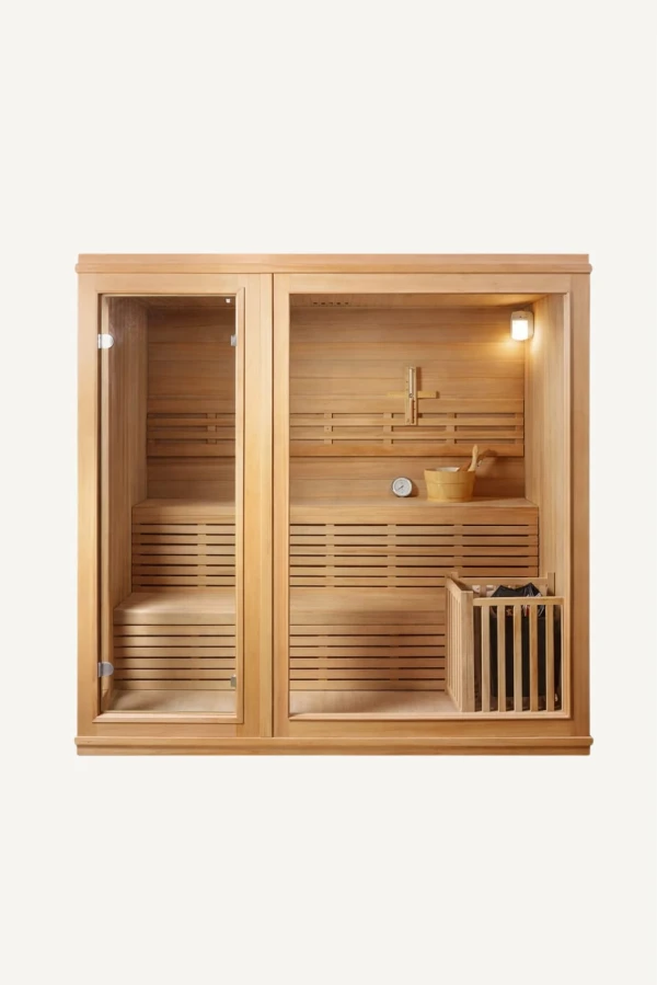 ساونا خشب بيتش باين 220*220 - ميجا سبورت