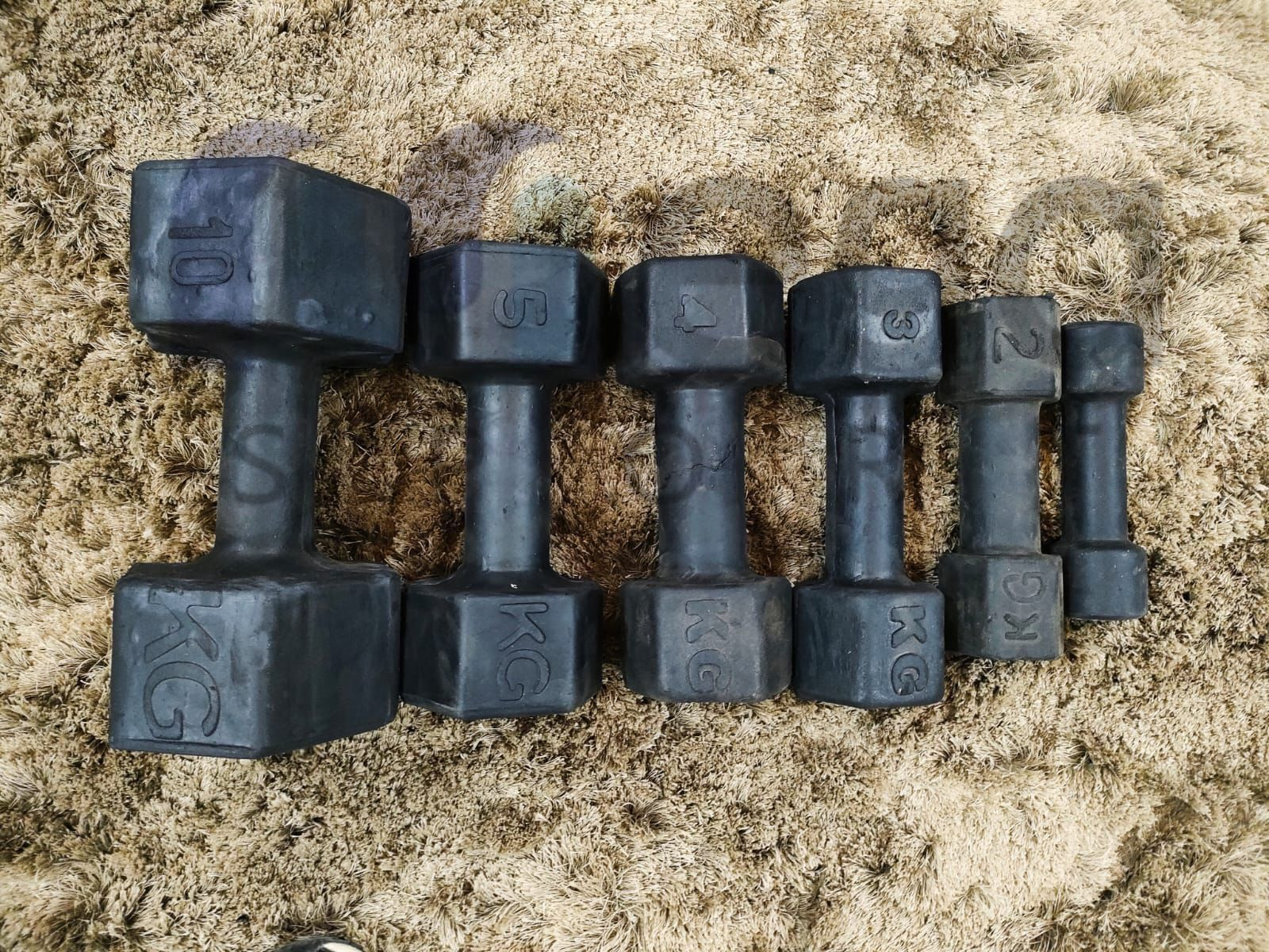 طقم دامبلز كاوتش