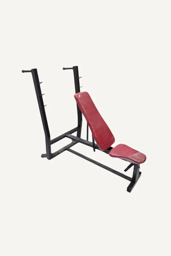 دكة بنش حر بالحامل مصري مزود بحامل بارات وطارات - ميجا سبورت