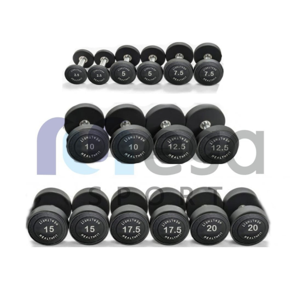 طقم دامبلز هيلث فيت مستورد - ميجا سبورت