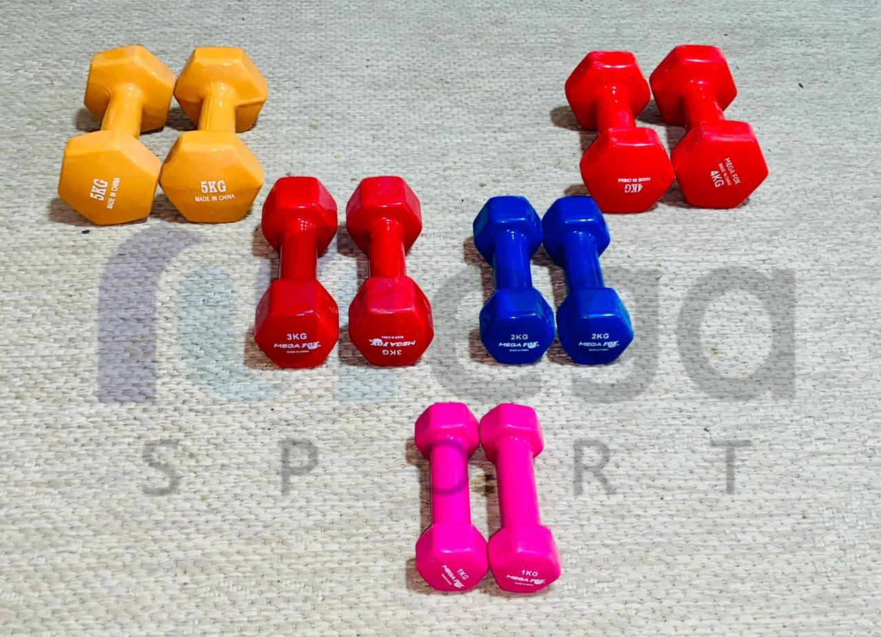 طقم دامبلز فينيل